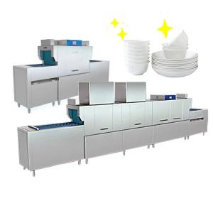 China Industrial Flight Type Dishwasher Electronic Kitchen Dish Washer ISO9001 wholesale