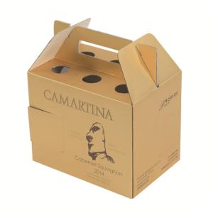 China Hand Carried Corrugated Gift Box Packaging Box Custom Boutique Box wholesale