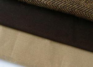 China Anti - Static Woven Waxed Cotton Fabric Twill Style Oil Waxed Canvas wholesale