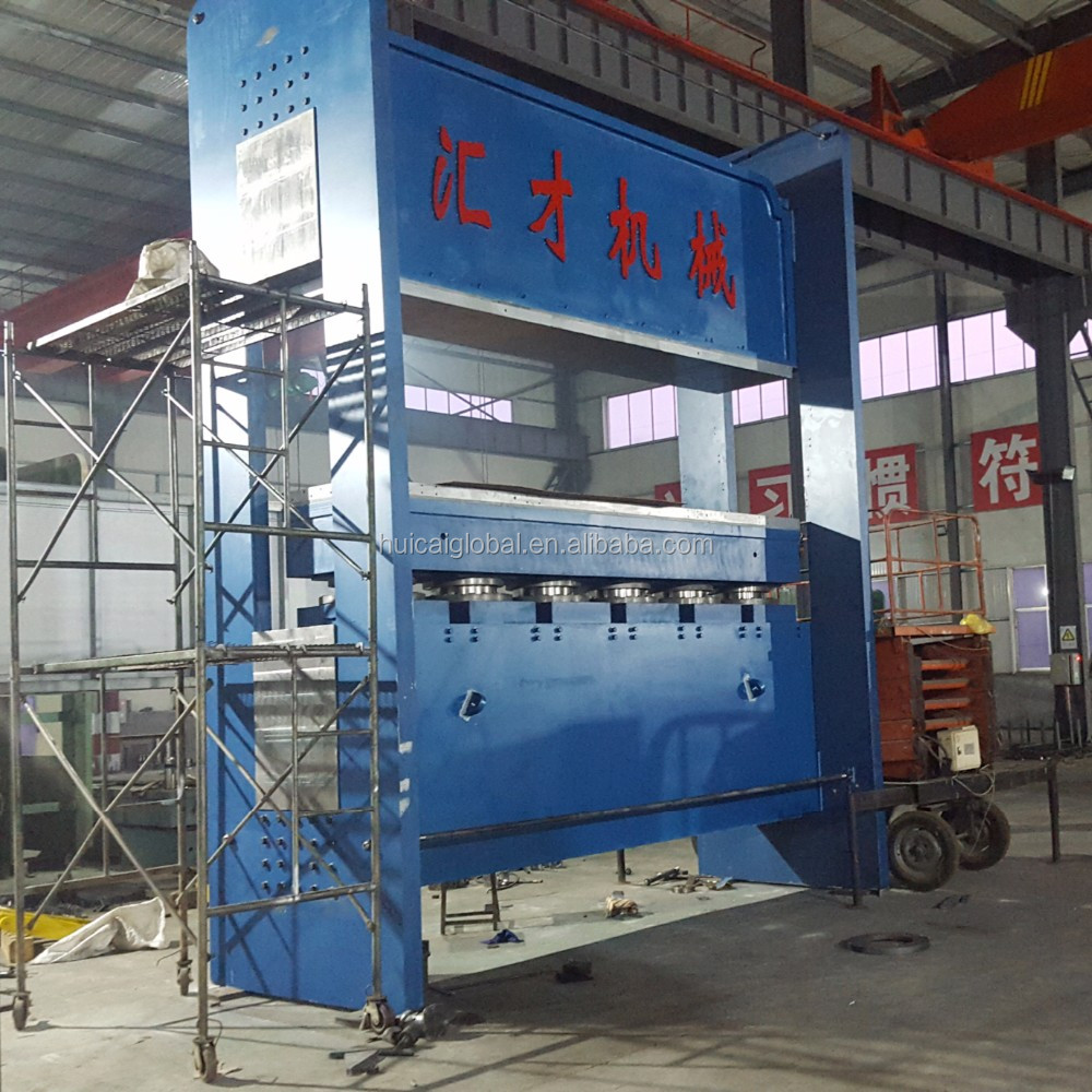 High Technology Brake Pads Making Machine with 4.00-5.00MN Nominal Molding Power