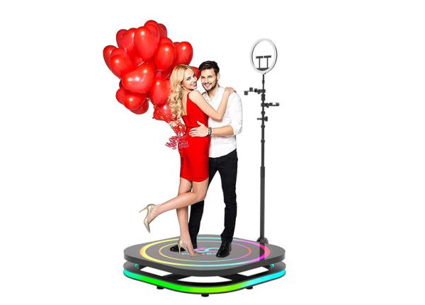 Party Spinning Camera Photo Booth Selfie Holders 360 Photo Booth Camera Ring