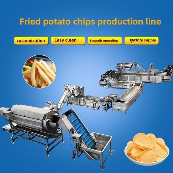 Large Scale Customizable French Fries Processing System with Customization