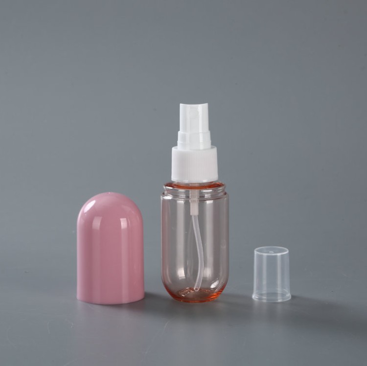 40/60ml PUMP SPRAYER PET Capsule Spray Bottle in Lovely Color for Portable Essence Water