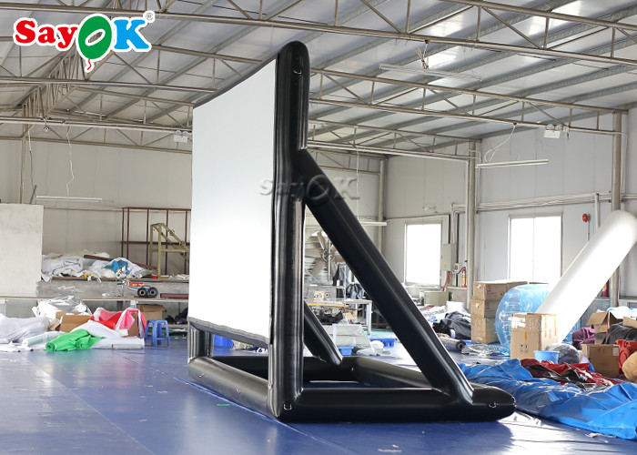 Inflatable Theater Screen Commercial Inflatable Movie Screen For Home , Public Venues , Museums