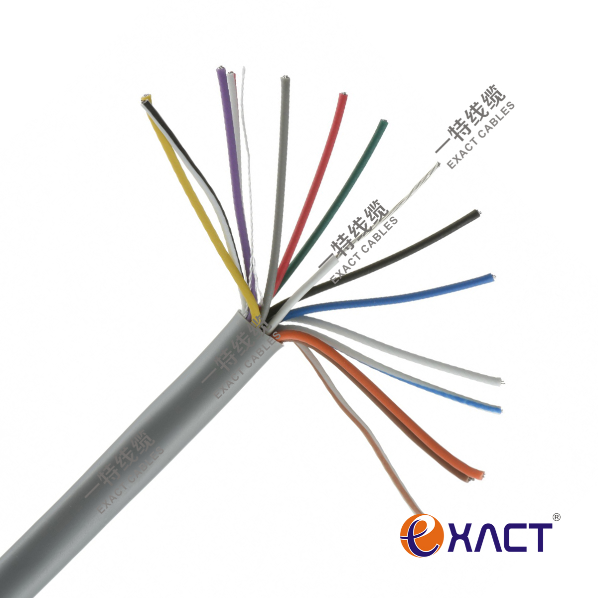 Unshielded Stranded 0.22mm2 TCCAM LSOH CPR Eca Alarm Cable for Signal Transmission