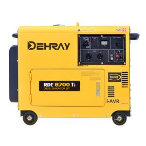 China Air Cooled 7KV 175kg Portable Silent Generators wholesale