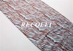 Eco Olympus Sublimation Nylon Jersey Lycra Xtra life Fabric Zebra Printing