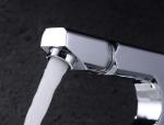 Bathroom accessories modern single lever polished brass shower faucet