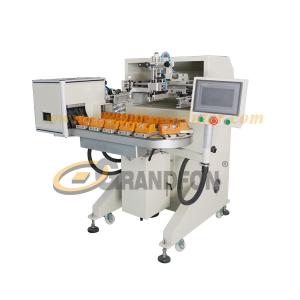 China automatic 16 stations conveyor cosmetic bottles silk screen printing machine wholesale