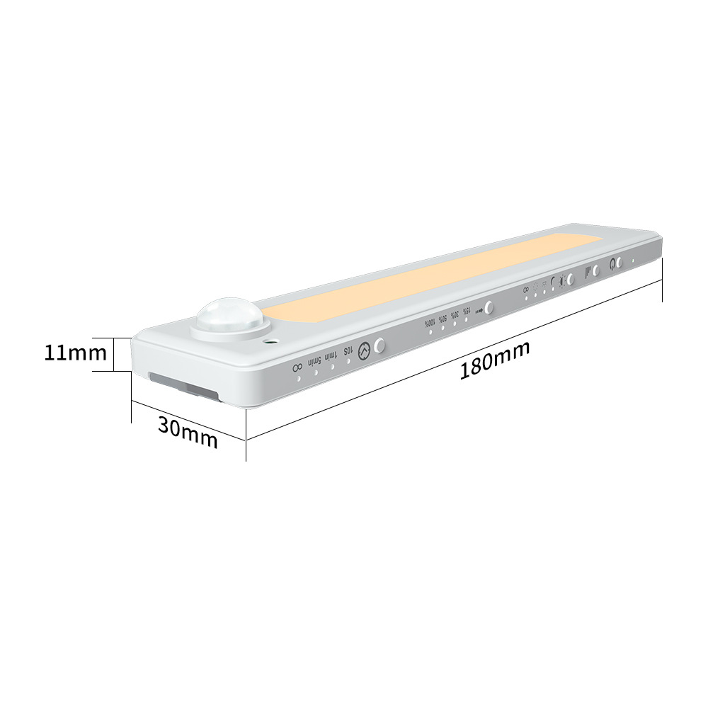 Wireless portable USB Rechargeable Dimmable Automation Motion Sensor Closet Light