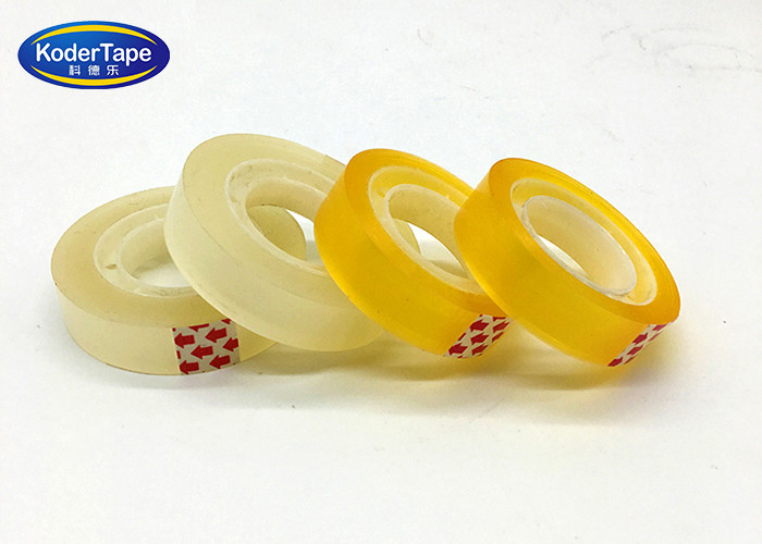 Branded High Tack Office Stationery Bopp Tape In Good Adhesion