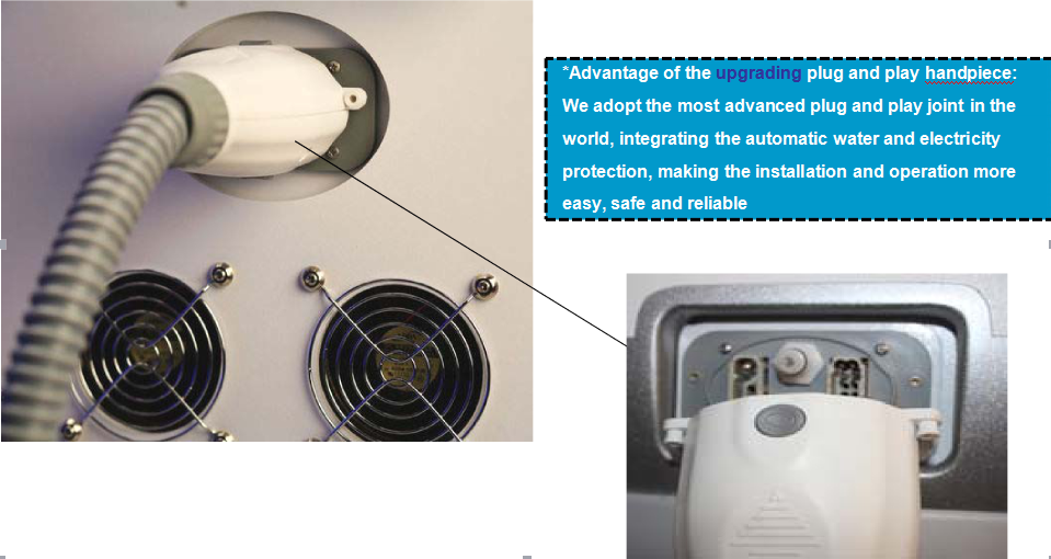 Rated Power 500 Watt Q - Switch Nd Yag Laser Machine for Beauty Salon