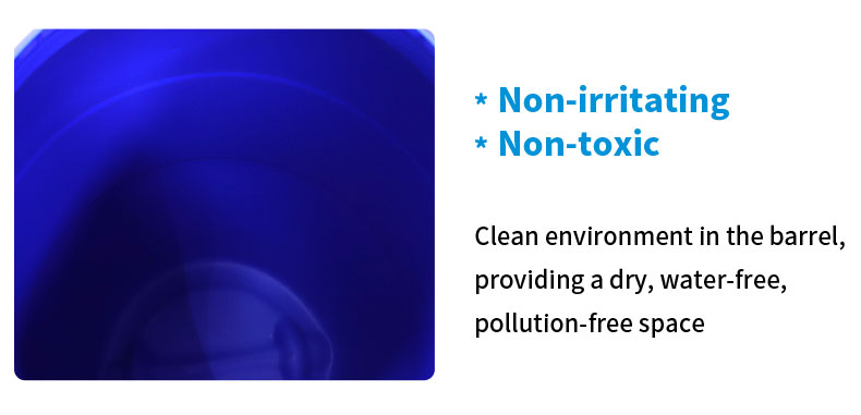 HDPE 55 Gallon Blue Barrel Plastic Chemical Containers ISO9001