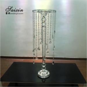 China ZT-542 Luxury Crystal Flower Stand Centerpiece For Wedding Decor wholesale