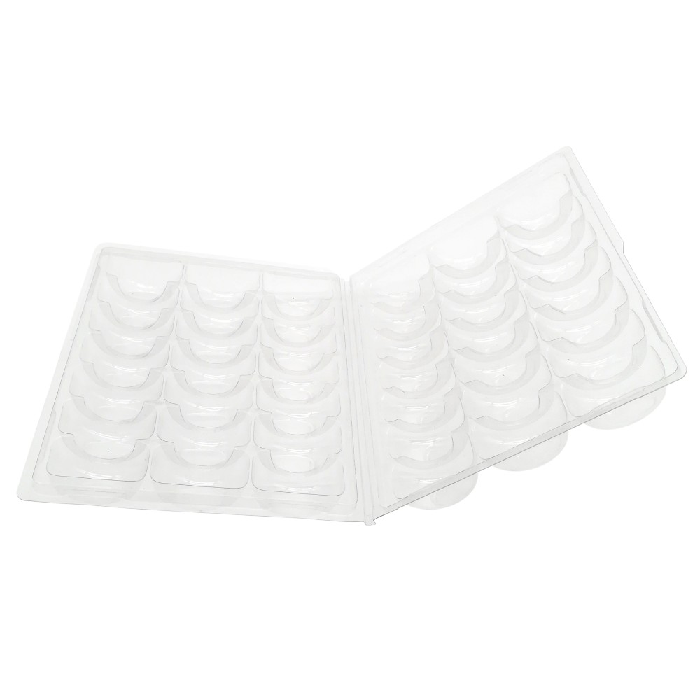 21pcs clamshell blister macaron box packaging macaron display tray macaron tray wholesale