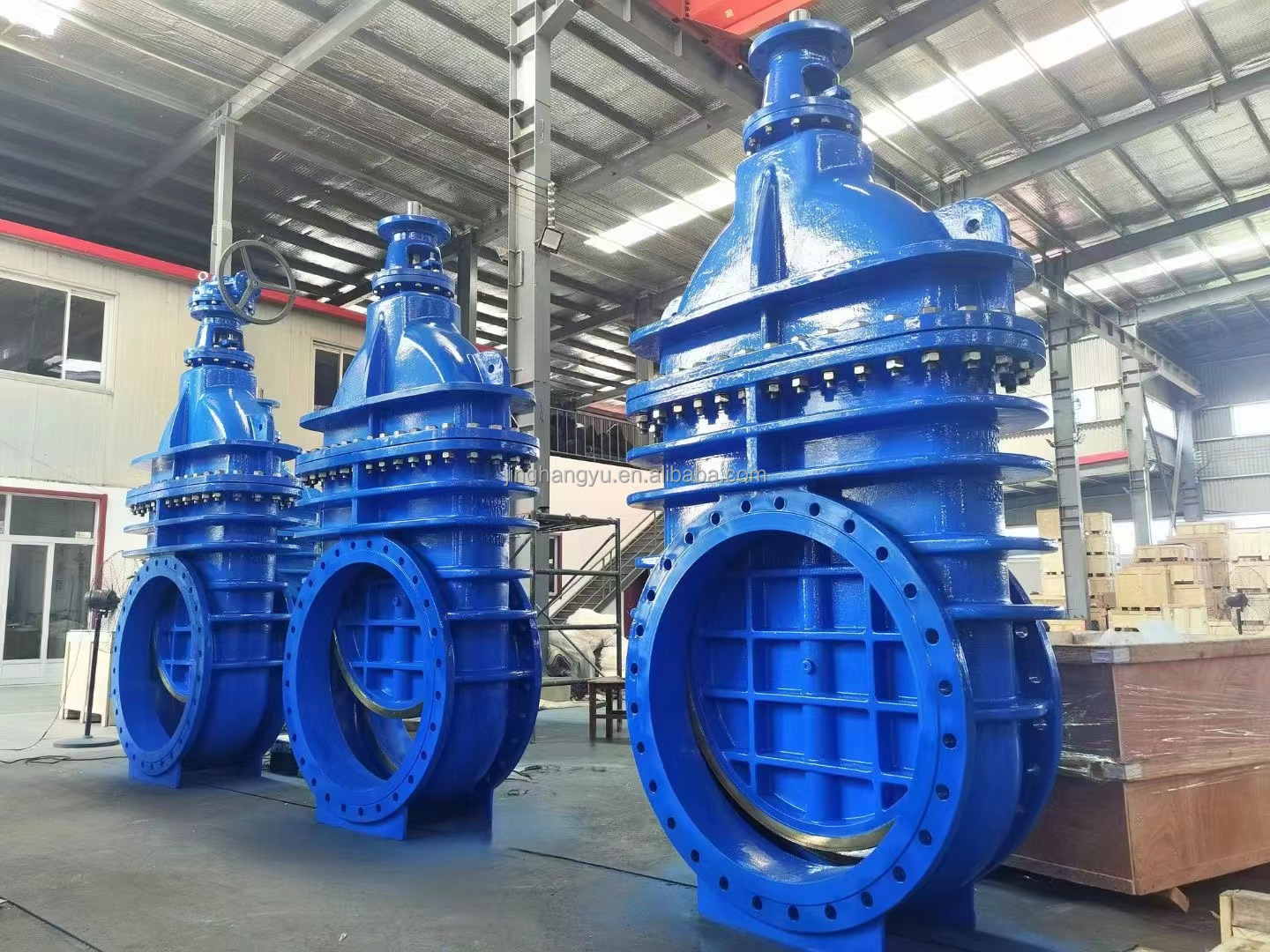 OEM ODM BS5163 Gate Valve Handle Wheel Metal Sealing 30" Port