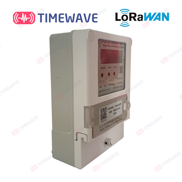 Industrial Prepaid Energy Meter Direct Connected 1 Phase Lora Based Energy Meter