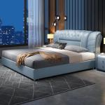 Soft Hotel Luxury Leather Bed Modern Storage Leather Bed