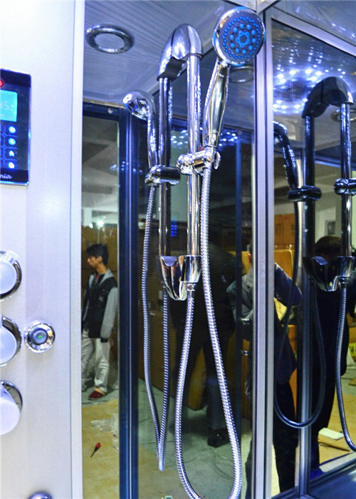 Residential Steam Shower Bath Cabin Multi Jet Shower Enclosures With FM Radio Function