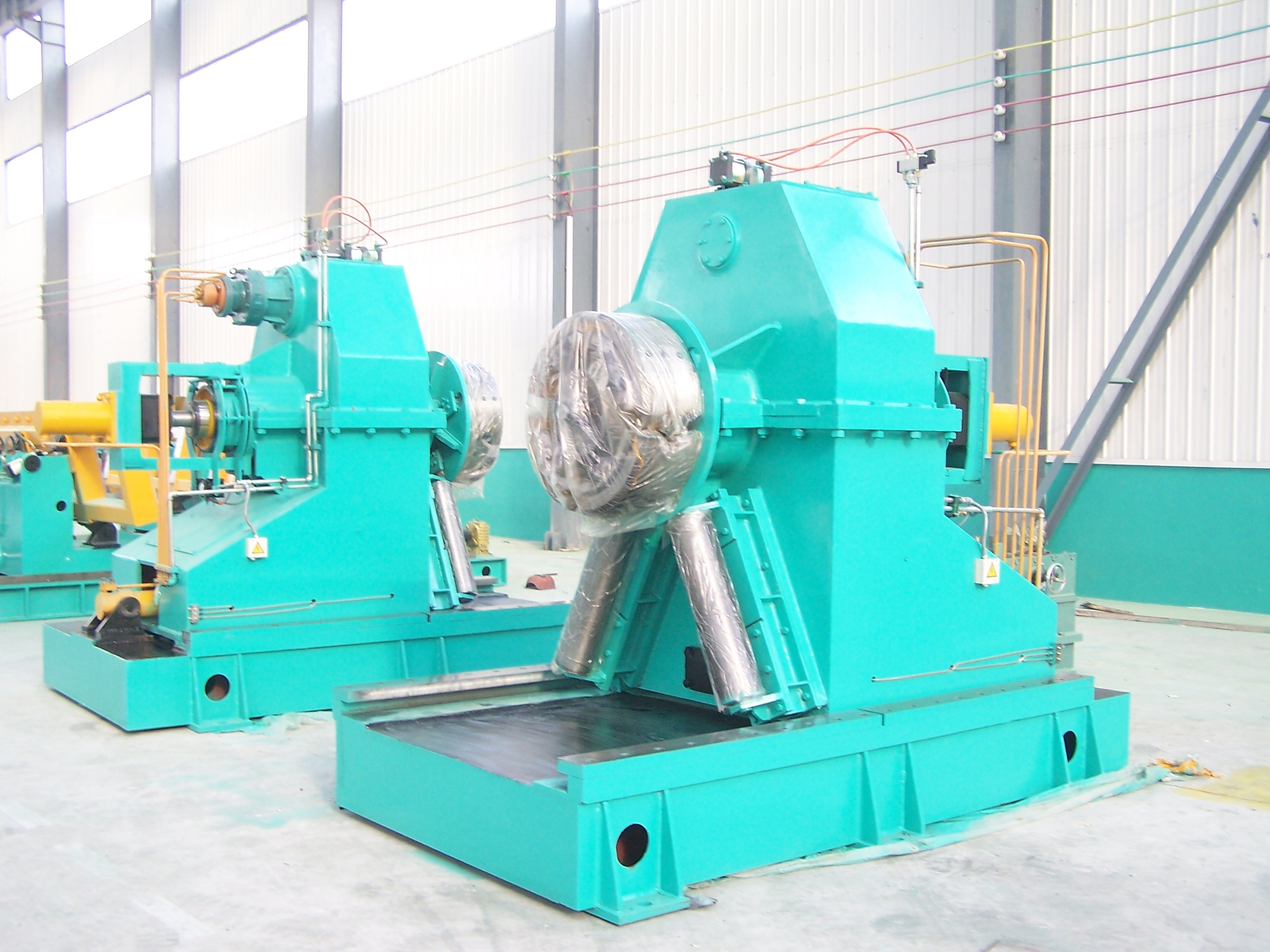 Steel Coil Uncoiling Straightening Slitting and Recoiling Line with Stable Function