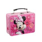 Disney Minnie Metal Lunch Tin Tote