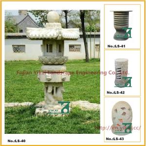 China Carved Stone Lantern for Outdoor Decoration(YKLS-10) wholesale