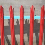 Hot Cold Rolled Metal Security W Section Palisade Fence Residential