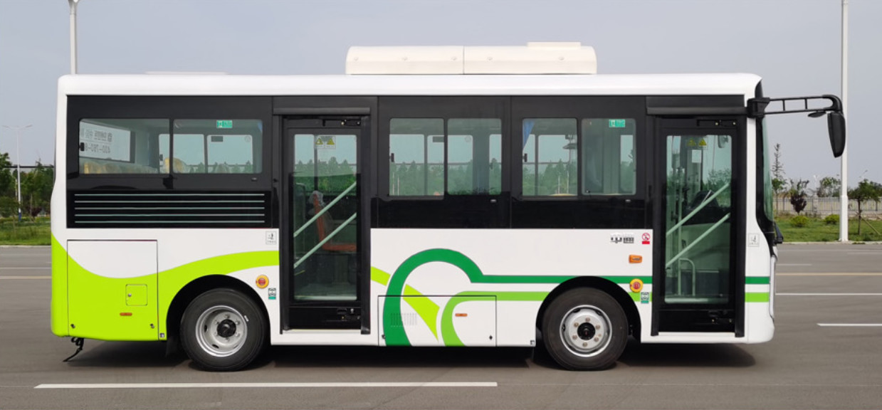 Transportation 22 Seater Coach Electric Mini Buses 2 Axes