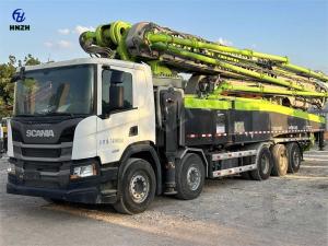 China Zoomlion Pump Truck ZLJ5540THBSF 67X-6RZ Manufactured In 2021 Used Construction Equipment wholesale