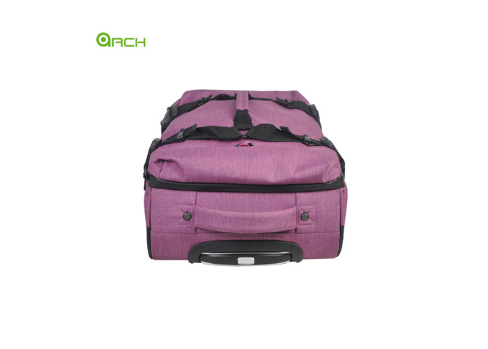 Snowflake Polyester 18 Inch 4 Spinner Wheel Luggage