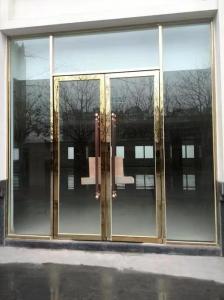 China Residential Home Aluminum Double Swing Door Customized for Hospital wholesale