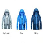 96% Nylon 4% Spandex Breathable Upf 50 Sun-Proof Women'S Hoodie Zip Luxury Eco