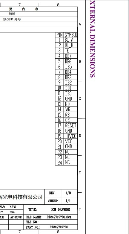 IPS TFT LCD Display 240*320 TFT LCD Industrial Digital LCD 280 Brightness