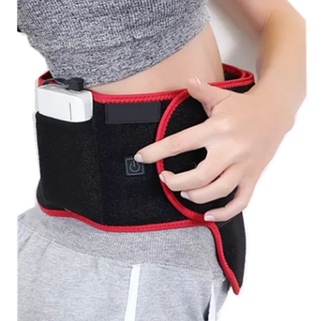USB Battery Heating Waist Belt Rechargeable Heat Belt for uterus care