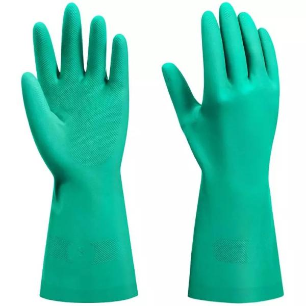 Durable thick latex coating knitted wrist wear antiskid safety industrial