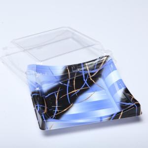 China Disposable Transparent BOPS Lid PS Sushi Display Tray wholesale