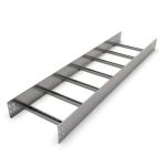 Customizable Silver Galvanized Cable Tray / Cable Ladder Tray Fire and Weather