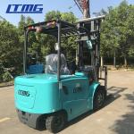 Material Handling 5 Ton Electric Forklift Truck Battery Operated 1 Year Warranty
