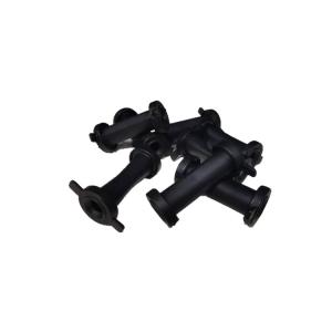 China 1017438 Pinch Valve Hose Powder Coating Spare Parts Black Rubber wholesale