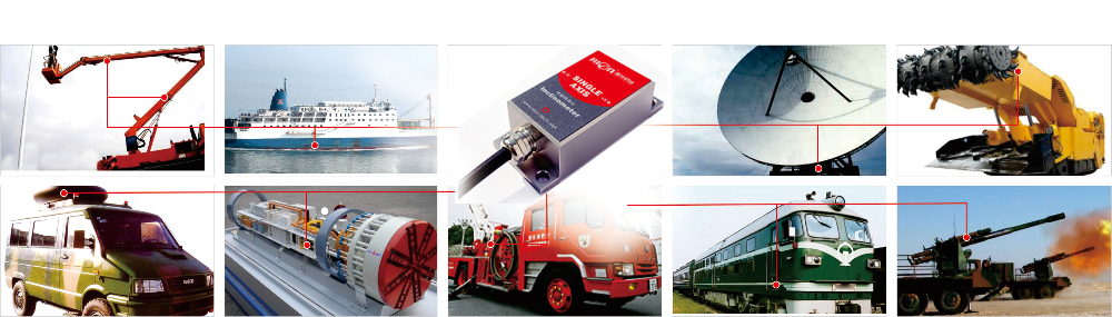 Boom Angle Machinery Mems Tilt Sensor high precision