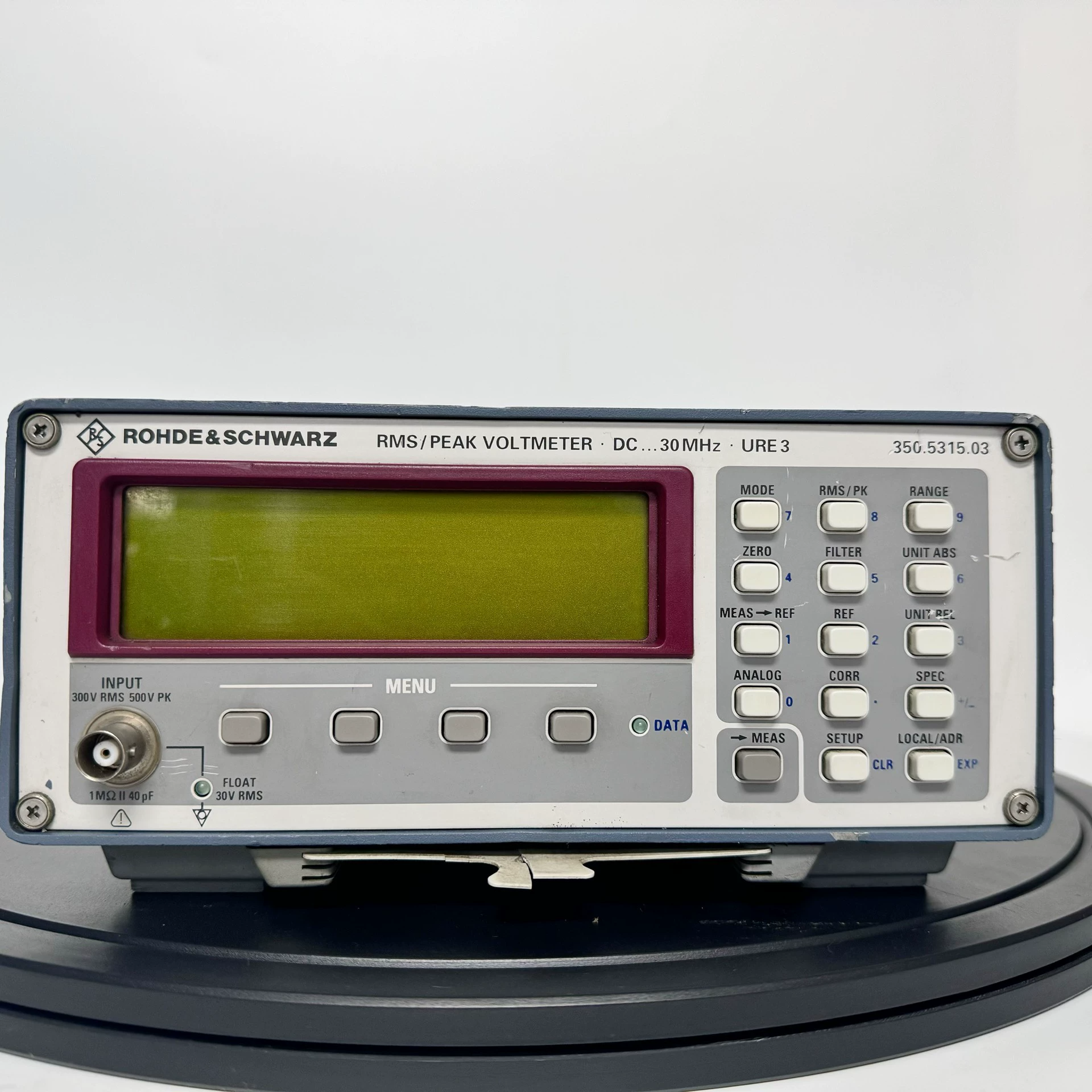 China 30 MHz High Accuracy RMS/Peak Voltmeter RF Power Meter Rohde &amp; Schwarz R&amp;S URE3 wholesale