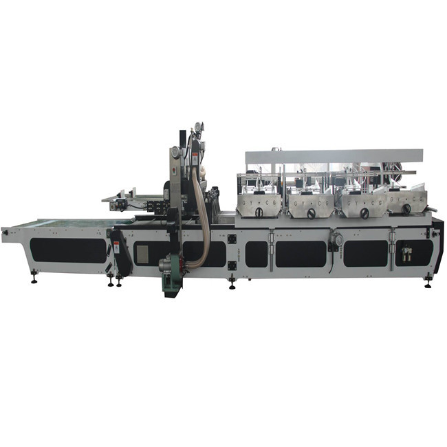 Automatic Partition Inserting Corrugated Rotary Slotter Machine 6.8kw