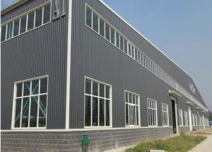 China Long Span Durable Prefabricated Steel Structure Building Construction Supply on sale