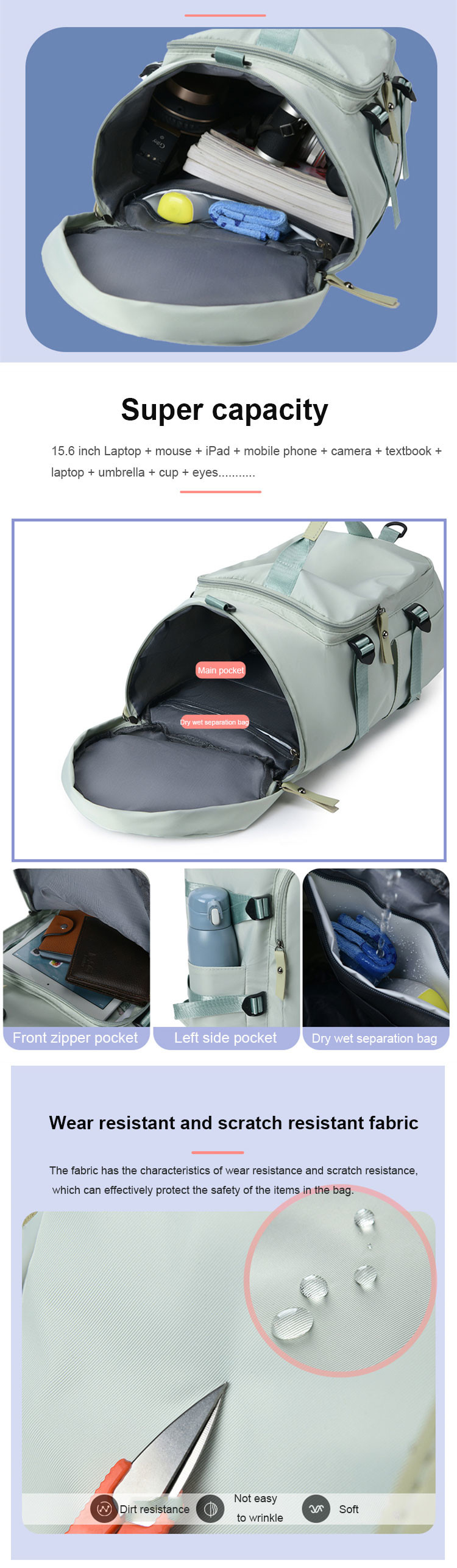 Gym Duffle Tote Bag Gym Bag With Shoe Compartment And Wet Pocket