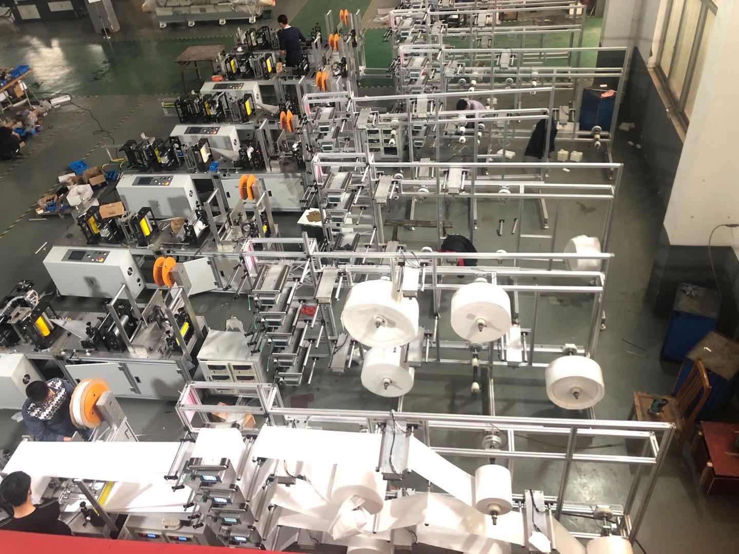 4ply 380V Voltage KN95 Face Mask Machine , Disposable Nonwoven Mask Machine In Stock
