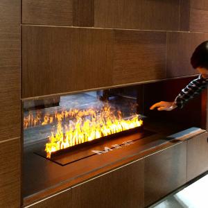 China 500mm Water Steam Fireplace Fake Wood Burning Three-Dimensional Flame wholesale