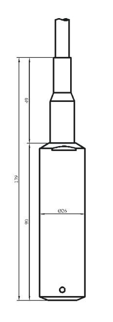 Anti - Jamming IP68 Submersible Water Level Transmitter For Water Tank
