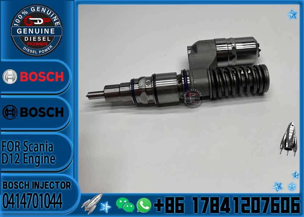 Genuine unit fuel injector 0414701066 0414701044 For Scania 1805344