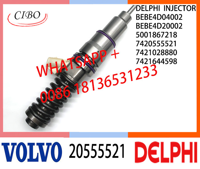 Diesel Injector 20555521 BEBE4D04002 BEBE4D20002 5001867218 21028880 85003042 E3.18 for REN-AULTT 11LTR EURO3 HI