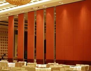 China Restaurant Sound Proofing MDF + Aluminum Partition Walls / Movable Wall Panels wholesale